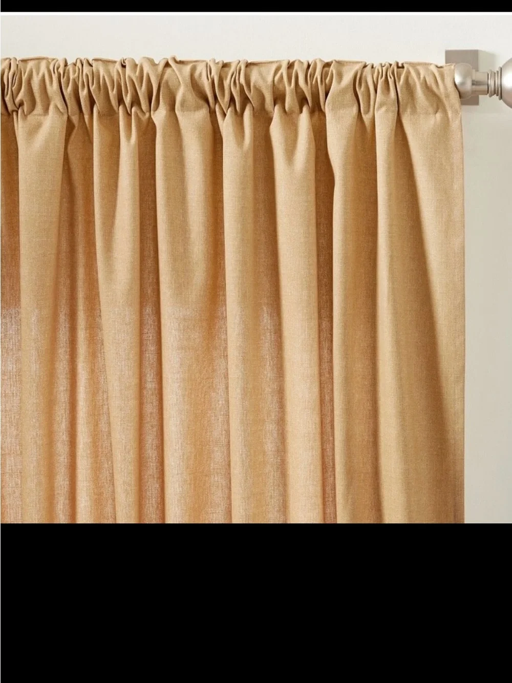 Pottery Barn Silk Dupioni Panel